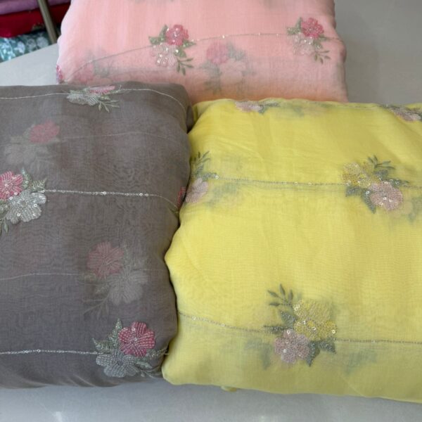 Presenting beautiful Butter soft Malai Chandheri fabric that can be styled as an Aline suit, stylish frocks or sarees!!! Can be cut in meterage as required